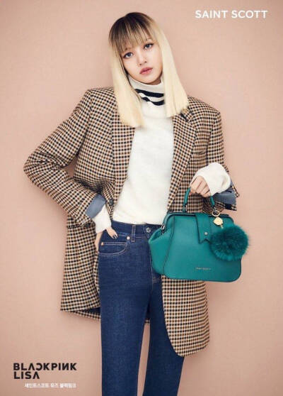 lisa#blackpink四人四色#saint scott london官网更新新画报