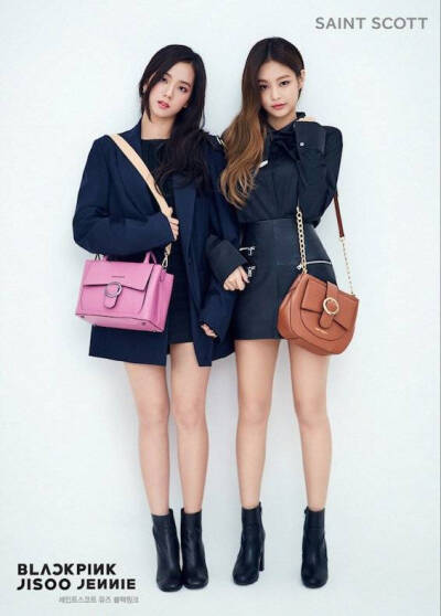 BlackpinkJisoo,blackpinkLisa jisoo&jennie#blackpink四人四色#saint scott london官网更新新画报