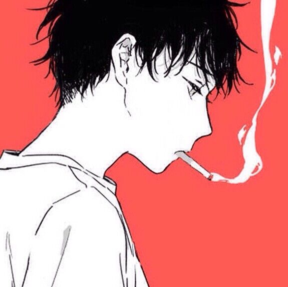 抽烟 酷帅男生