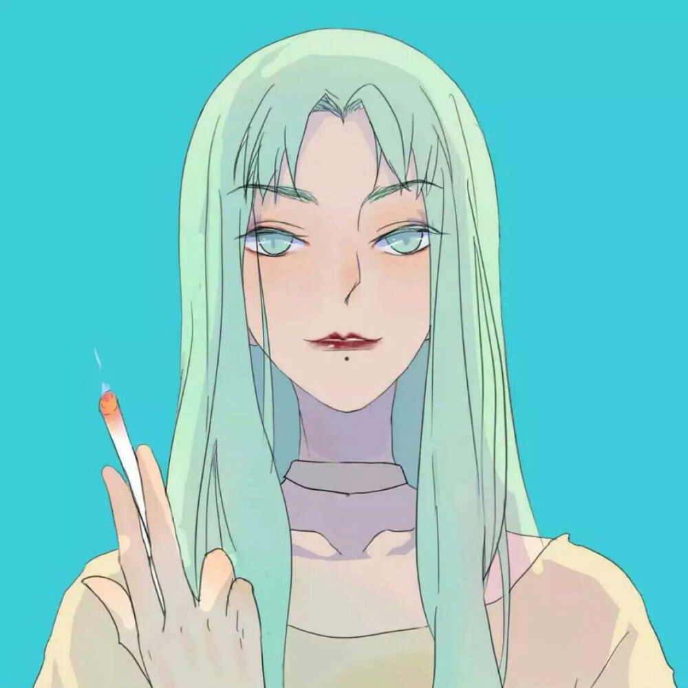 头像绘女酷剪裁比例11
