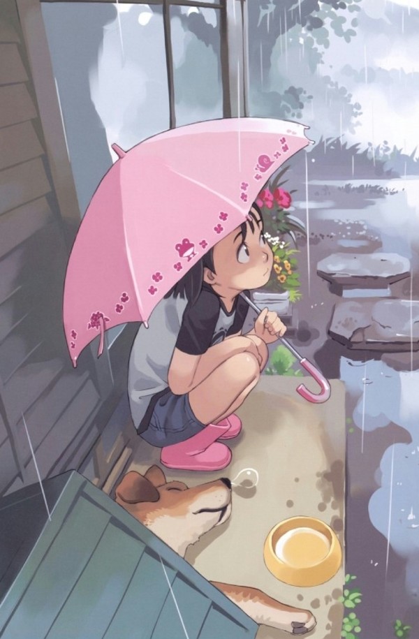 下雨天 - 堆糖,美图壁纸兴趣社区