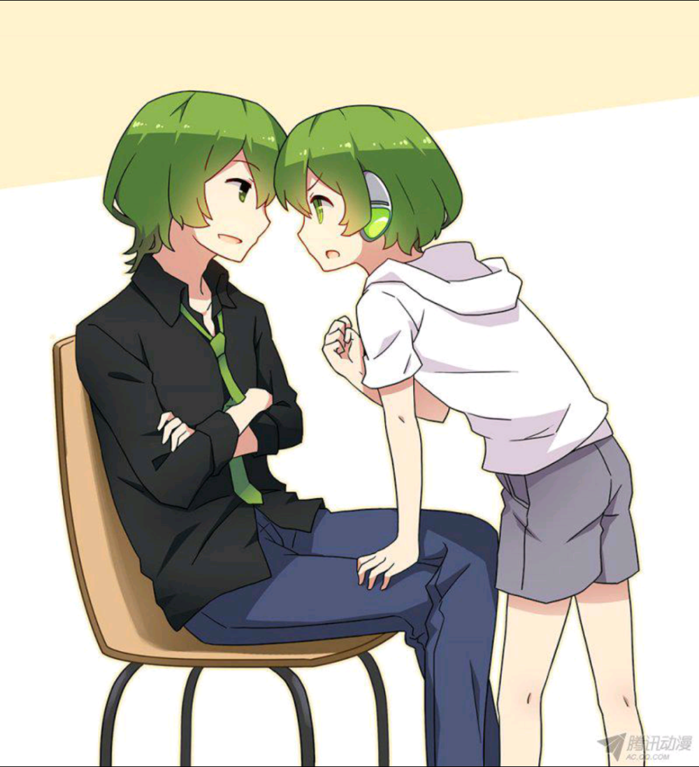 腾讯动漫小绿和小蓝