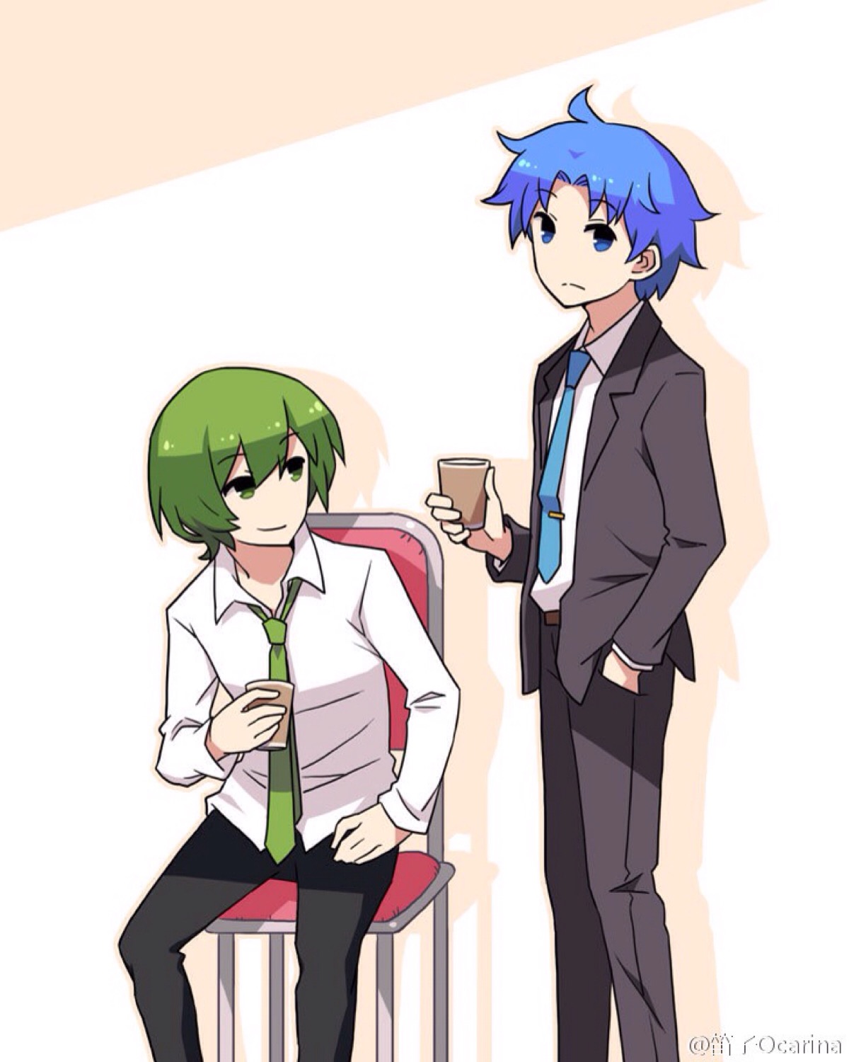 腾讯动漫《小绿和小蓝》