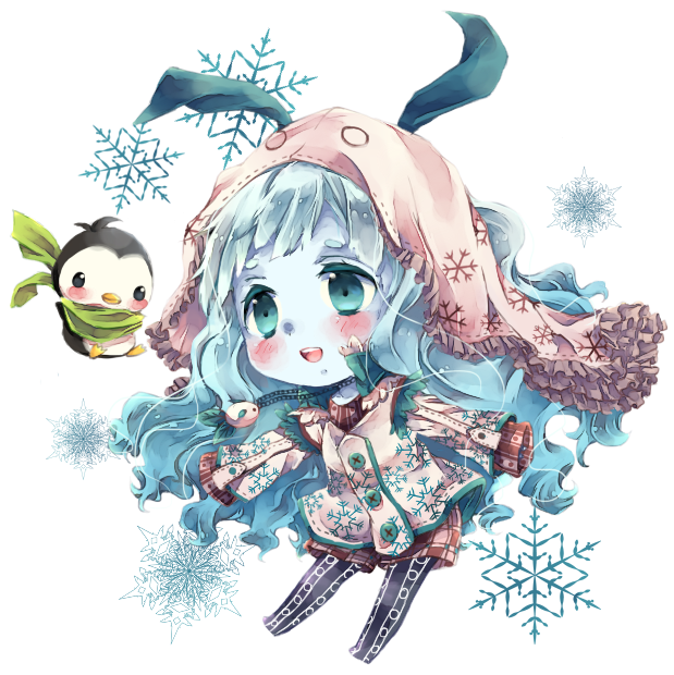 小精灵 雪精灵 动漫 q版