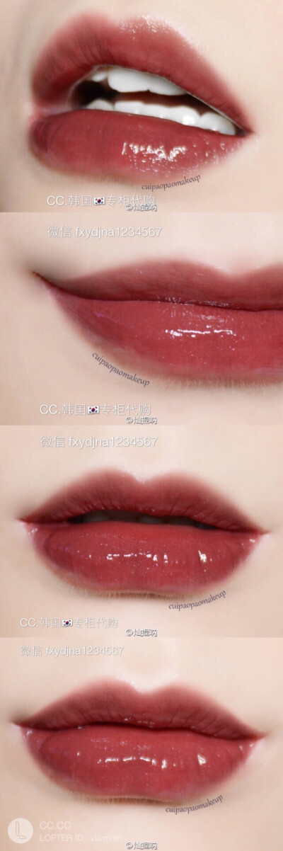 ysl黑管407试色 有点微棕 涂上过一会之后会变红 有细细的银闪 是很