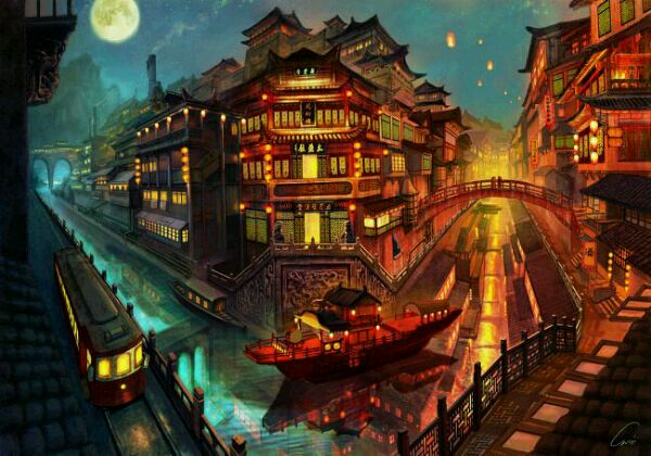 古风建筑风景