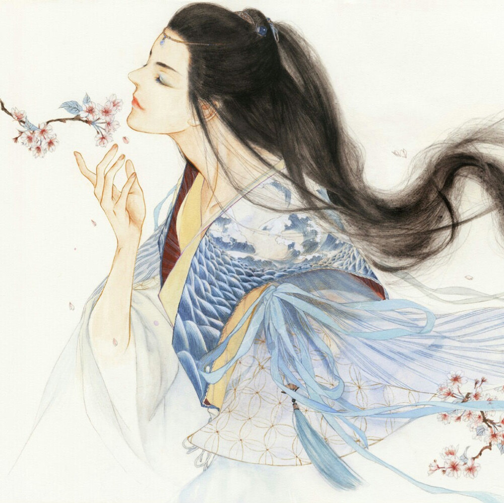 古风女头像剪裁比例11