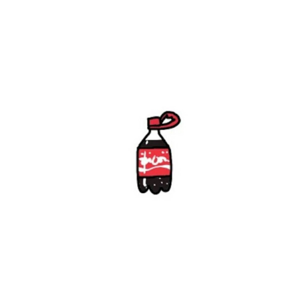 可口可乐头像 卡通图片