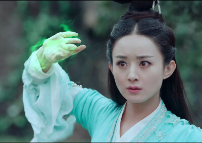 赵丽颖 李易峰 小凡 碧瑶:碧海流波,伤心花蕴多少痴情情寄东海; 瑶池