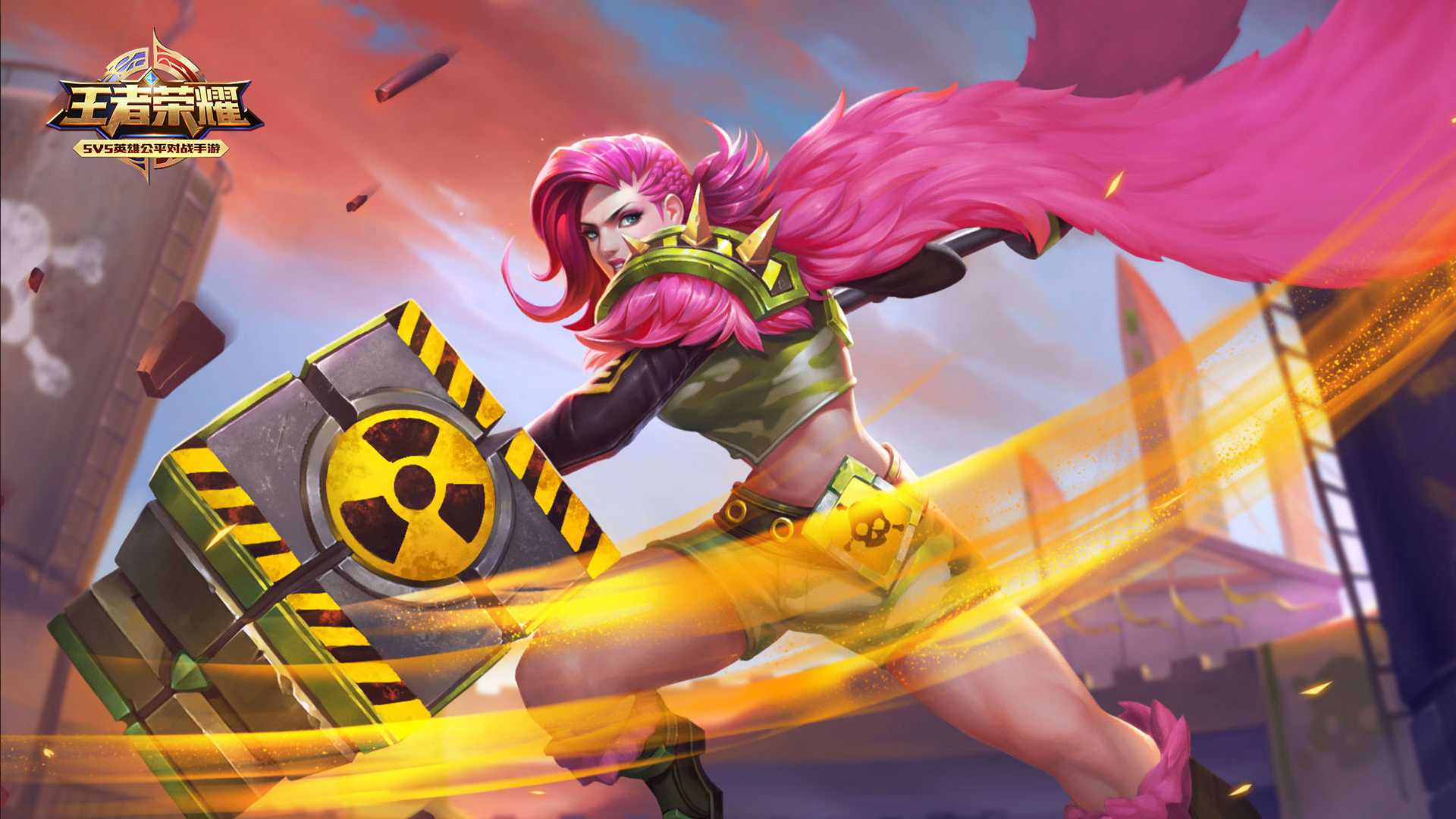 王者荣耀 钟无艳 生化危机