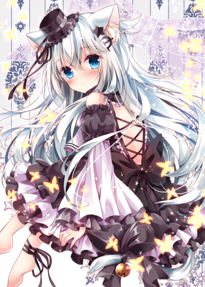 lolita洛丽塔洋装少女p站id=1067404