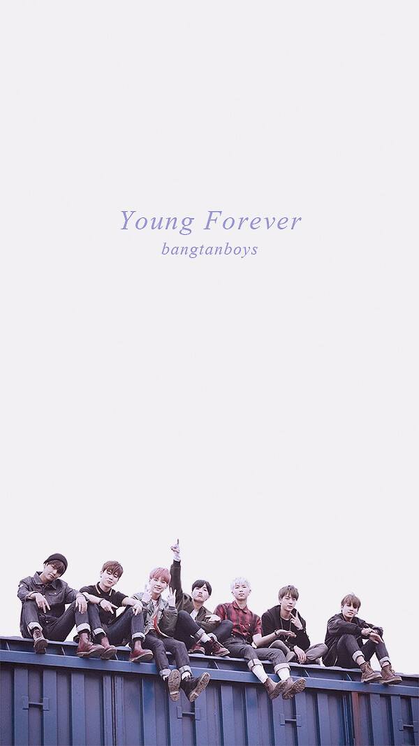 bts防弹少年团youngforever自制手机壁纸抱走请注明出处79