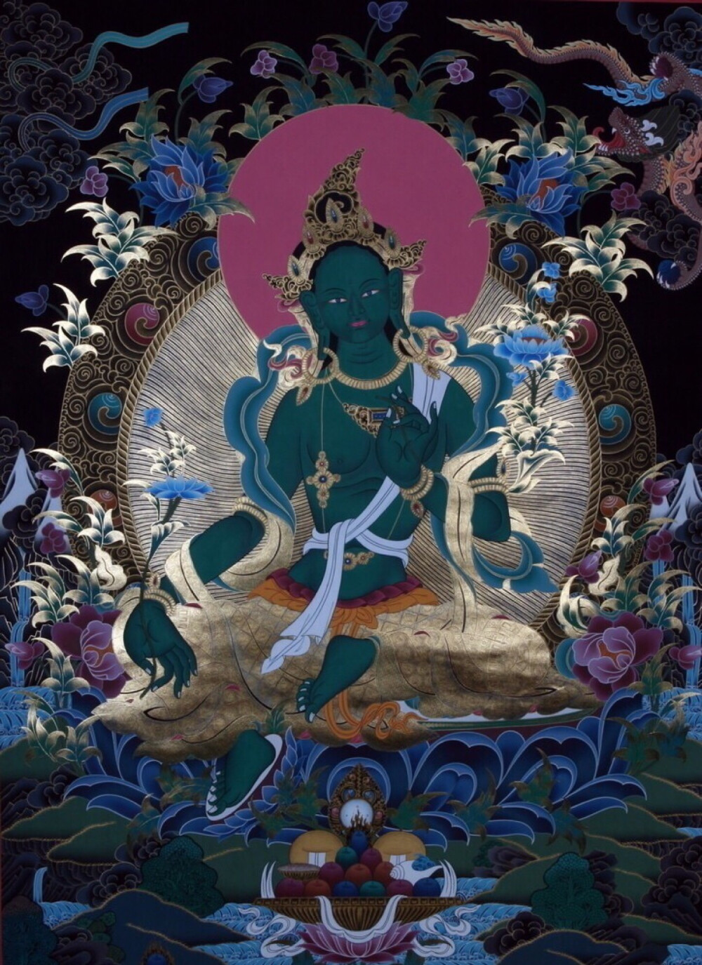 绿度母 