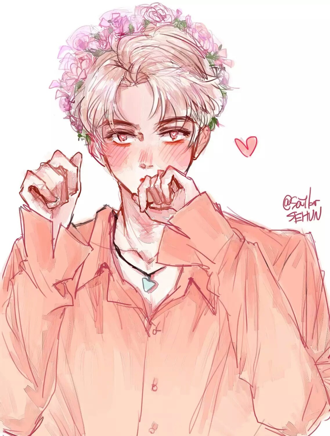 exo吴世勋手绘漫画饭制