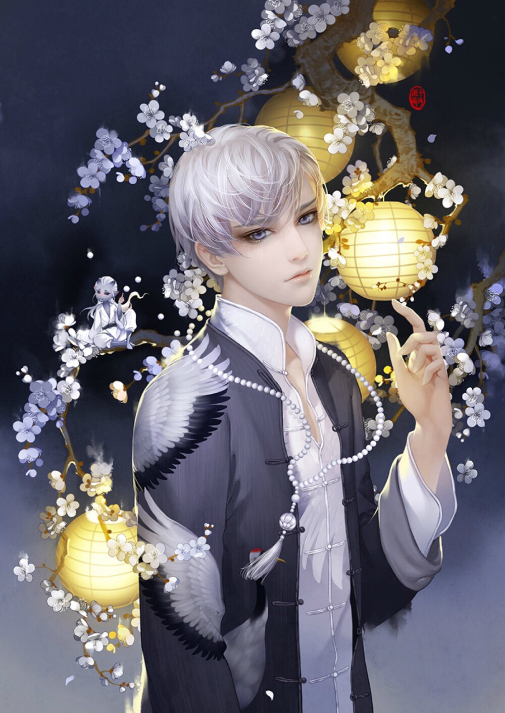 古代手绘美男古代美男