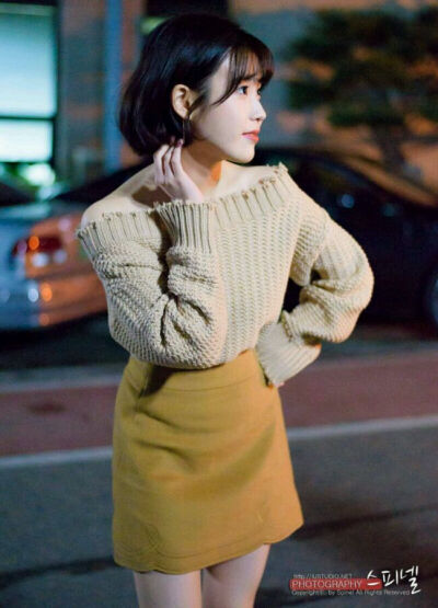 iu 短发