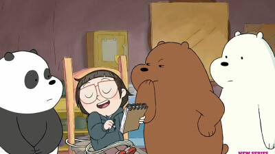 we bare bears情侣头像