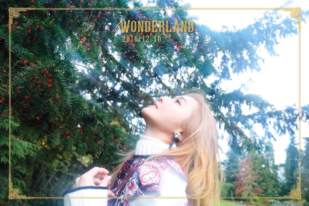 郑秀妍jessica solo二辑《wonderland》