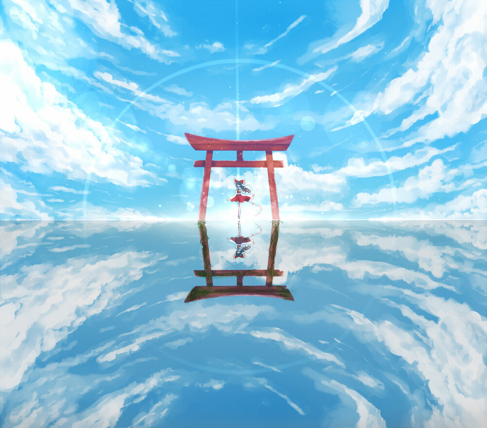 现实与虚幻的境界-千夜qys3_东方_涂鸦王国插画