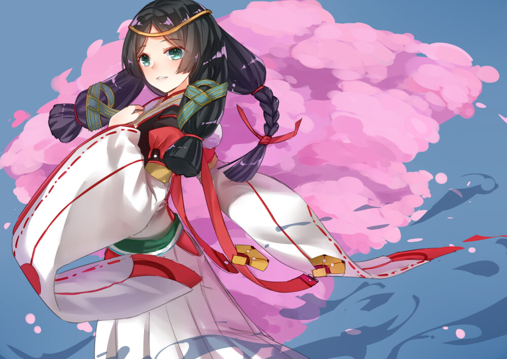 阴阳师 八百比丘尼 画师:sl 本作品pixiv id=59339429