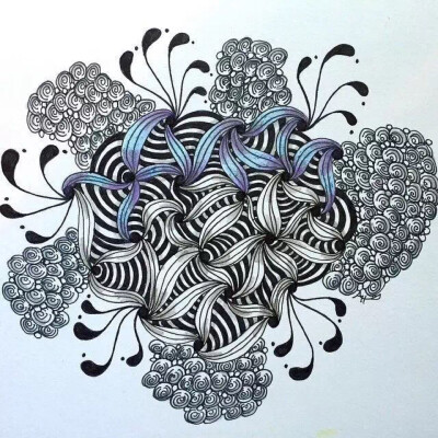 点赞  评论  禅绕画爱好者的作品 自学用 0 82 qiqi261  发布到  图案