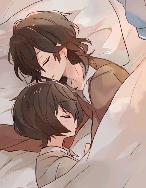 偶像梦幻祭es朔间零朔间凛月p站画师id269143