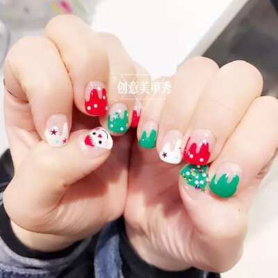 适合短指甲的美甲