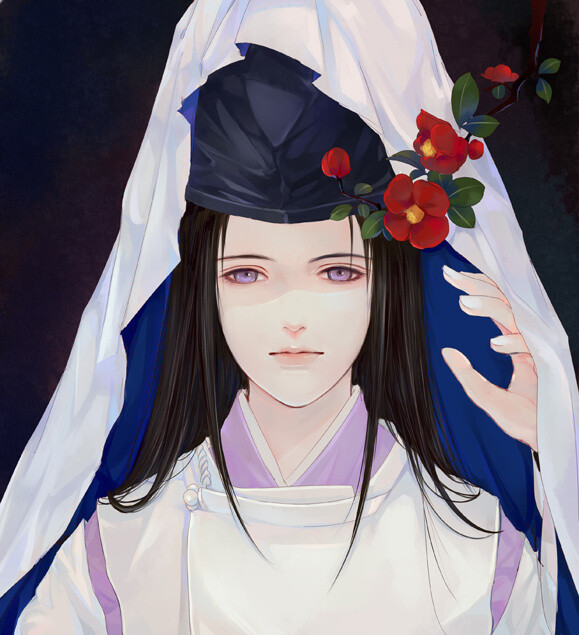 棋魂佐为-长乐0123__涂鸦王国插画 - 堆糖,美图壁纸兴趣社区