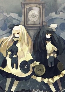 时钟萝莉 黑白双子