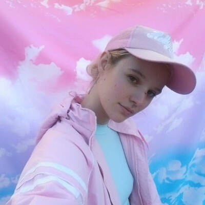 女生微信头像黑白