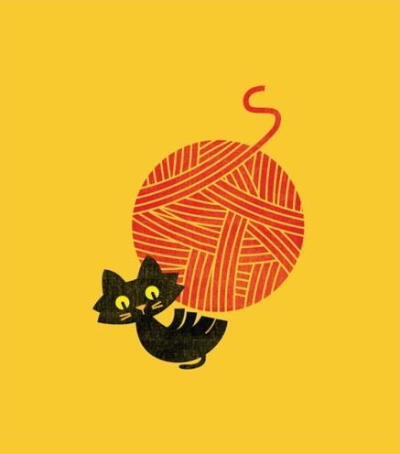 简单的动物系列插画