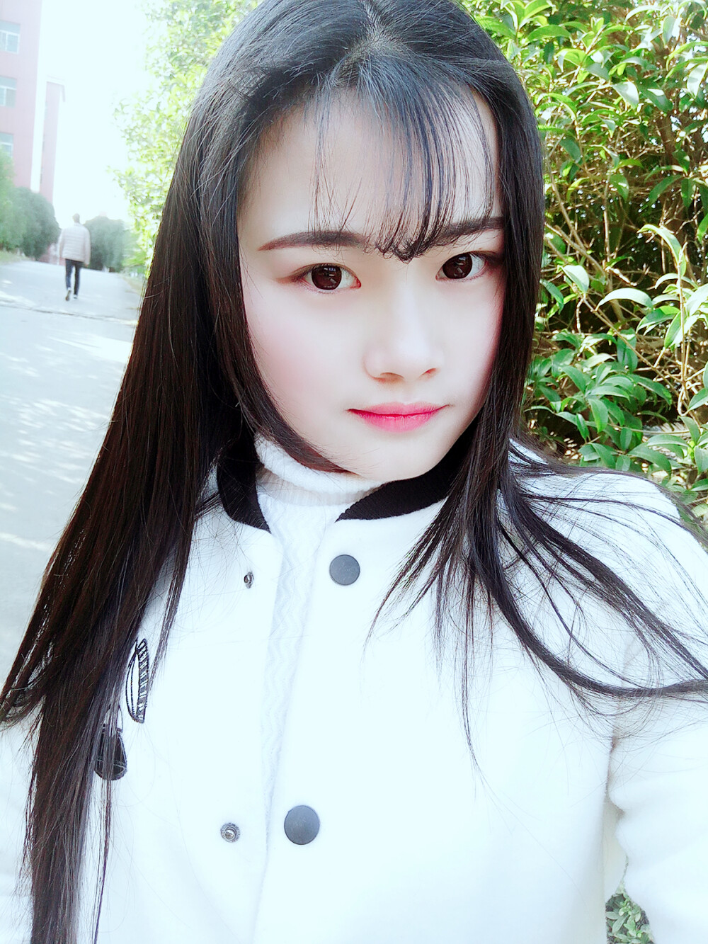四川省朱玉月大学生四川妹女生美女清纯可爱小清新萝莉萌妹自拍摄影