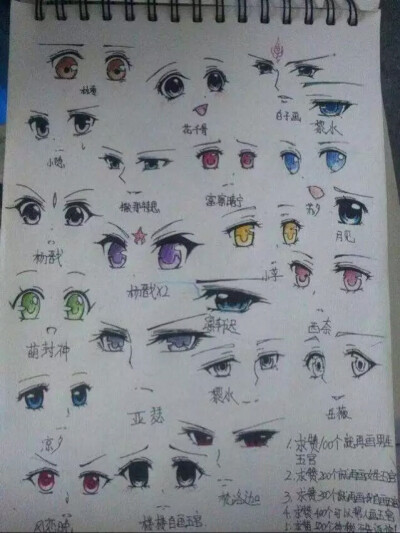 漫画素材 瞳孔