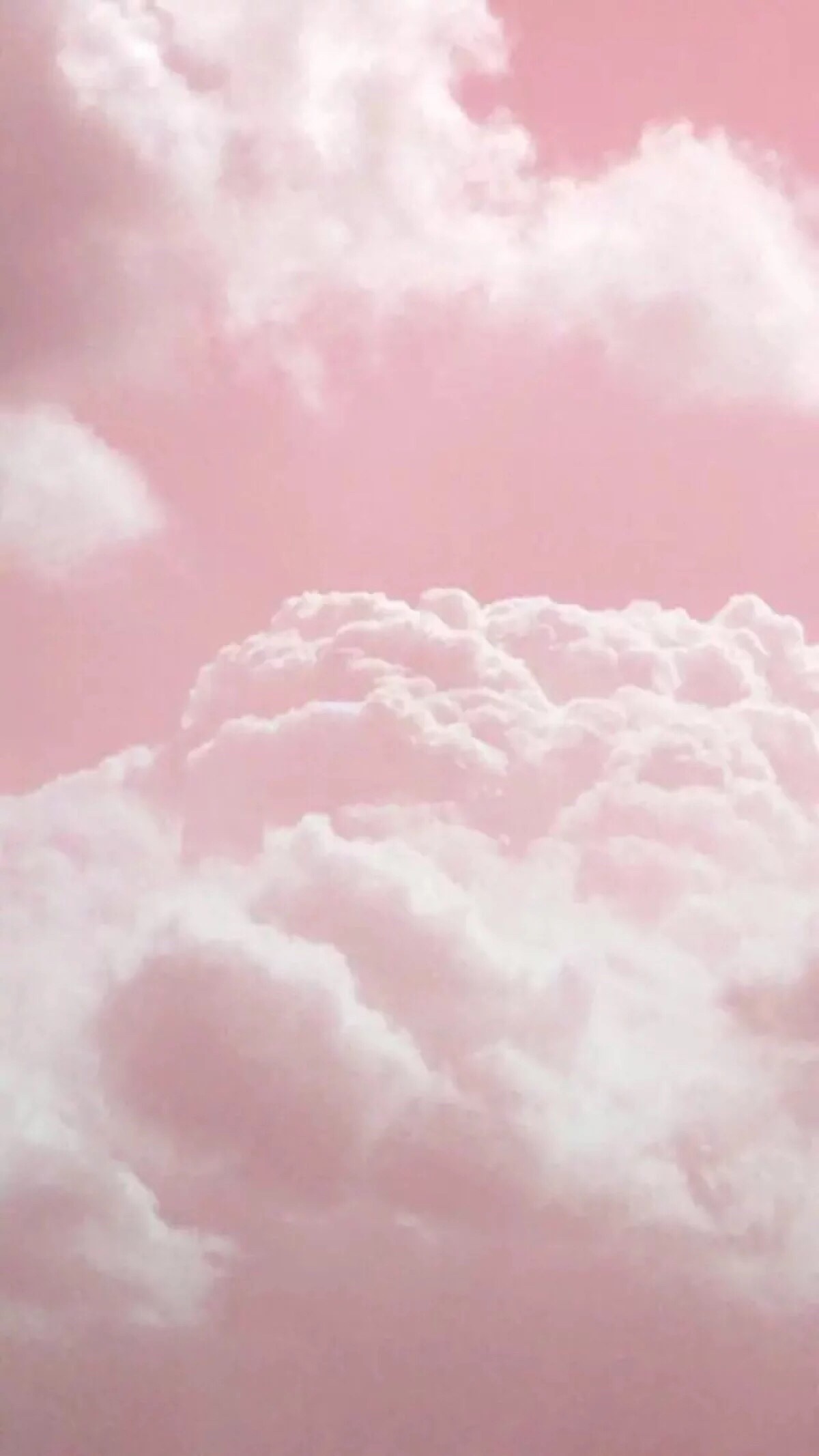 粉色天空 壁纸