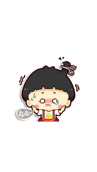 樱桃小丸子#可爱#梦#壁纸#表情包#嗯