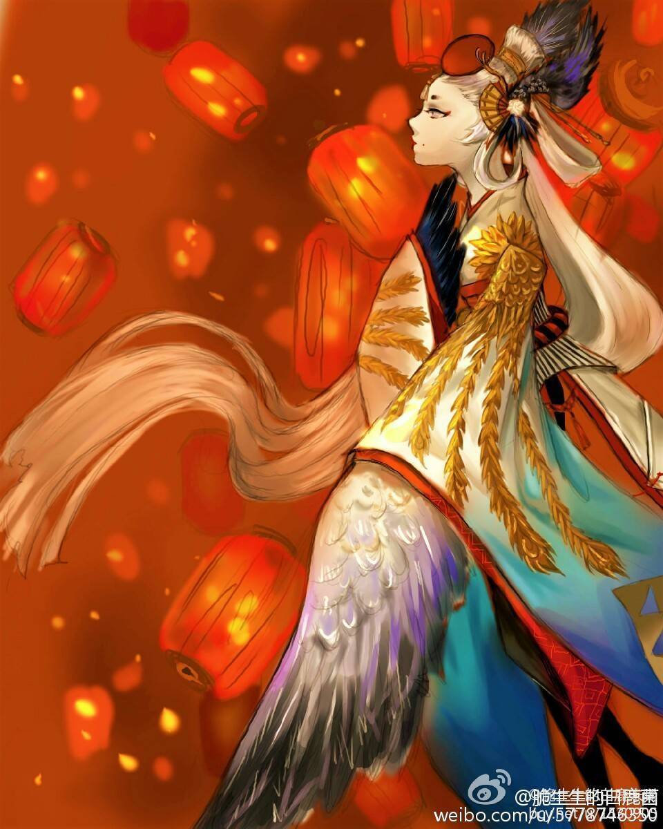 阴阳师€ 姑获鸟