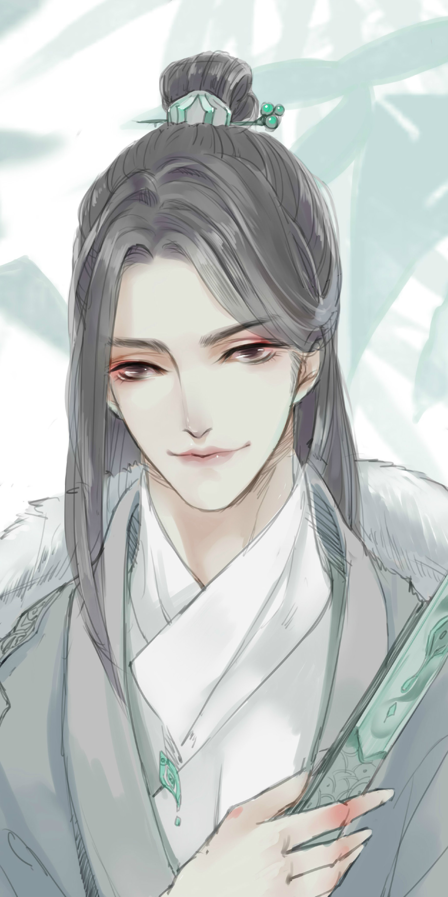 古风美男 绘师 鱼骨不想吃鱼骨