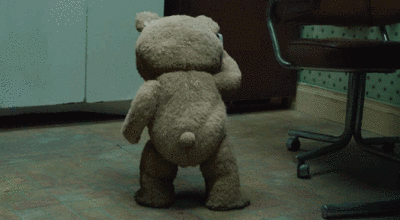 泰迪熊电影表情包图片