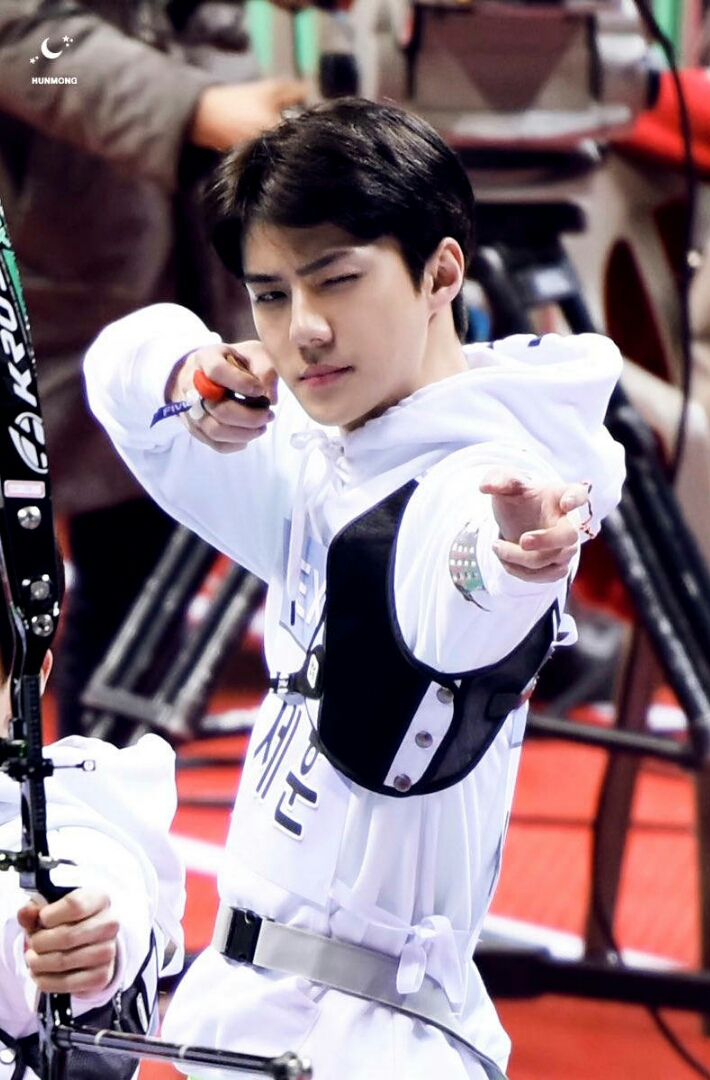 吴世勋 170116 偶像运动会录制