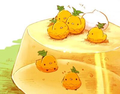 美食里の小鸡仔