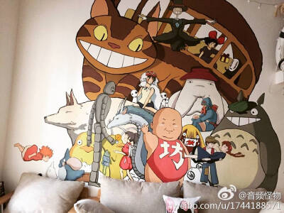 楠神家墙绘