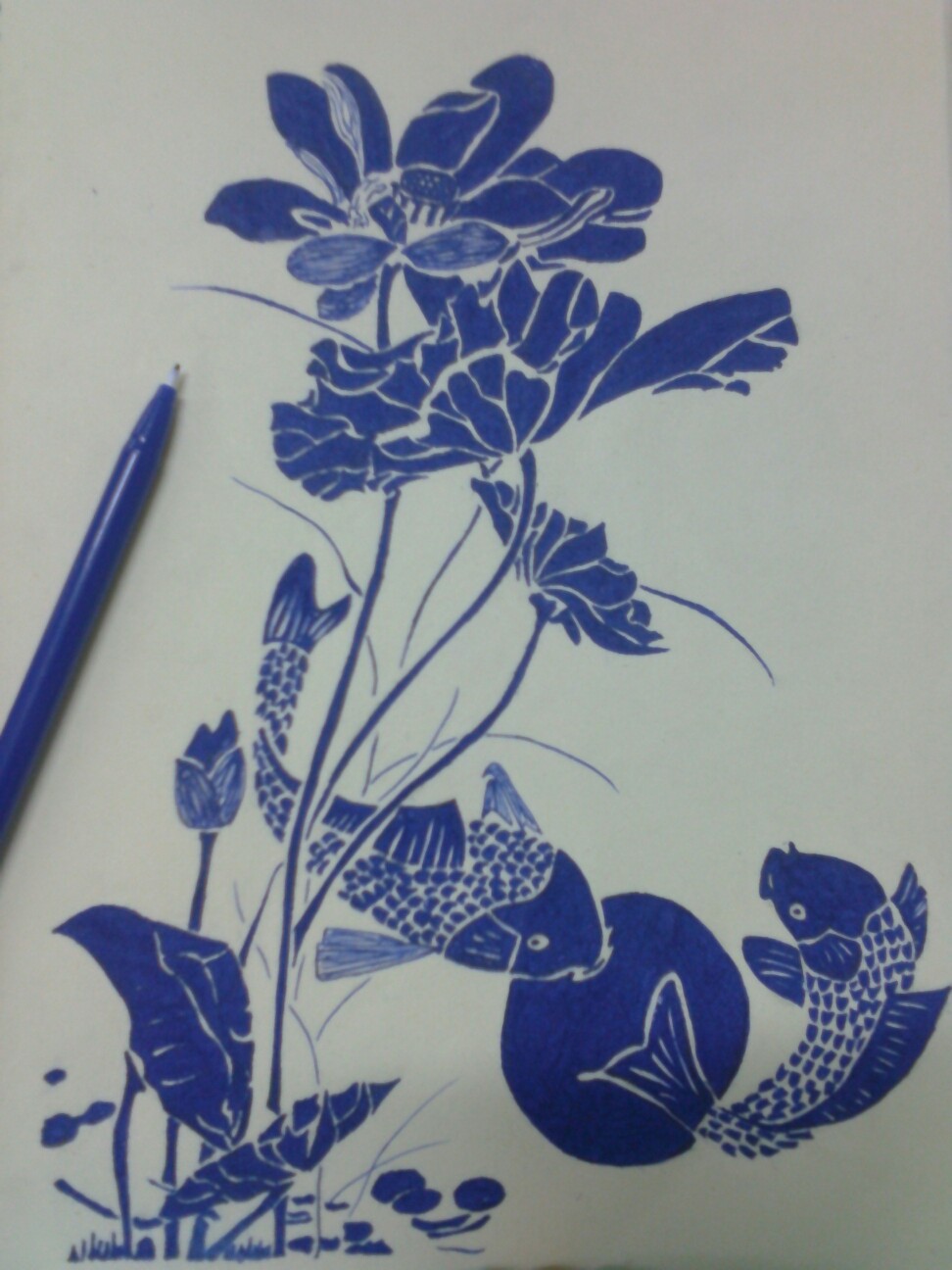 青花瓷花纹 - 堆糖,美图壁纸兴趣社区