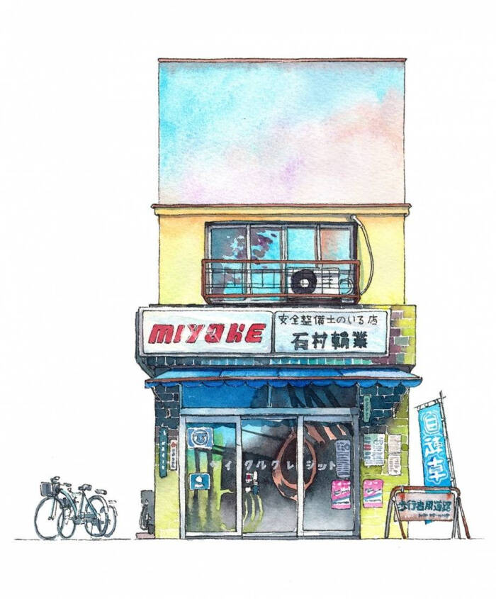 日本艺术家 mateusz urbanowicz (转自微博@手绘工场)