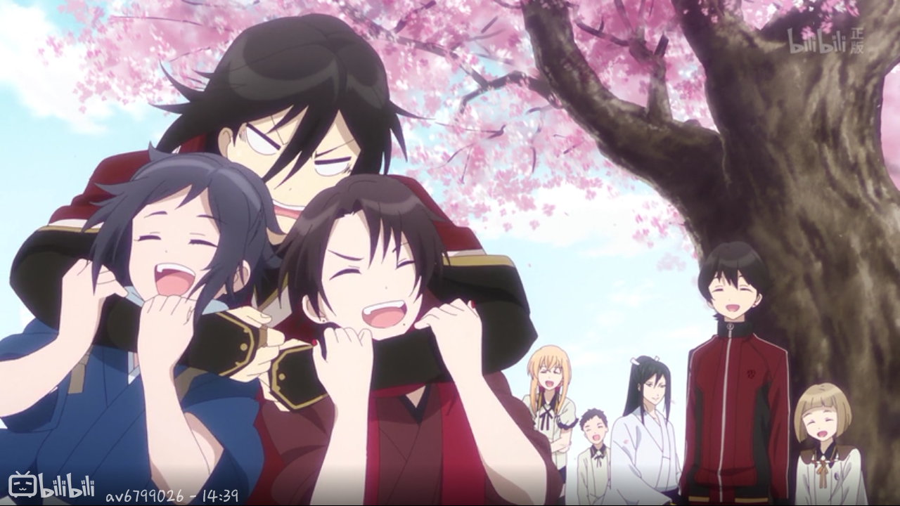 【截图】刀剑乱舞—花丸— 加州清光 大和守安定 和泉守兼定