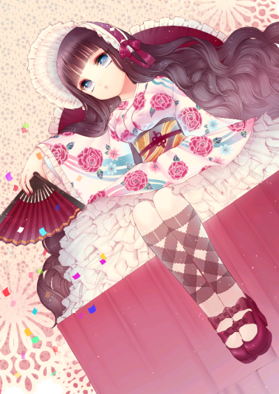和服娃娃二次元美少女