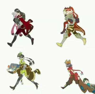 王者荣耀 周瑜小乔 亚瑟安琪拉 孙尚香刘备 李元芳狄仁杰