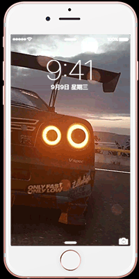 跑车 车灯 极品飞车 nfs 保时捷 poche 车尾 马路 隧道 bmw iphone