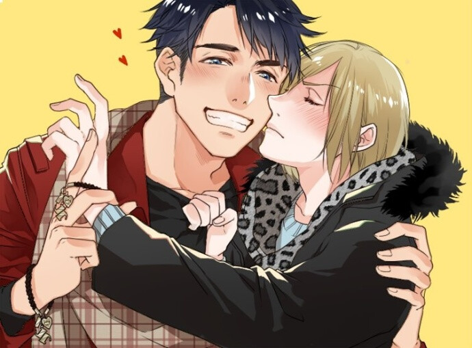 p站画师 贫弱hnjk___ 作品【侵删致歉】奥尤【侵删致歉】冰上的尤里