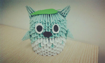 三角插――龙猫