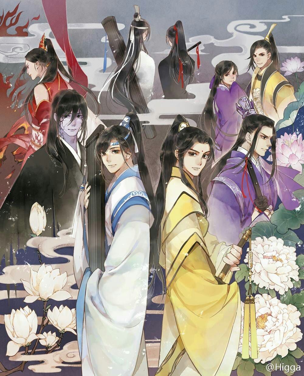 魔道祖师全家福高清图片